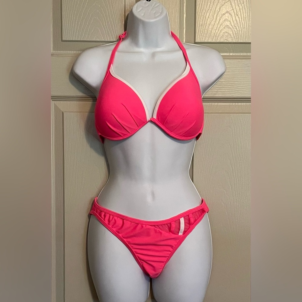 Kandice Pelletier Coral Swimsuit